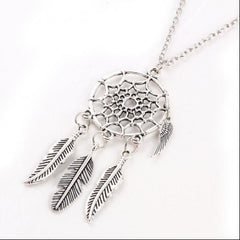 Korea Dream Catcher Pendant Necklace