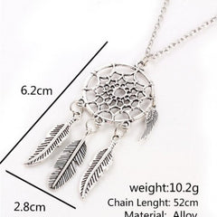 Korea Dream Catcher Pendant Necklace