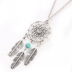 Korea Dream Catcher Pendant Necklace