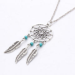 Korea Dream Catcher Pendant Necklace